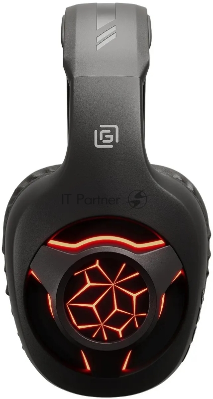 Наушники с микрофоном Оклик HS-L575G черный накладные BT оголовье (1895253)