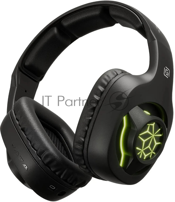 Наушники с микрофоном Оклик HS-L575G черный накладные BT оголовье (1895253)