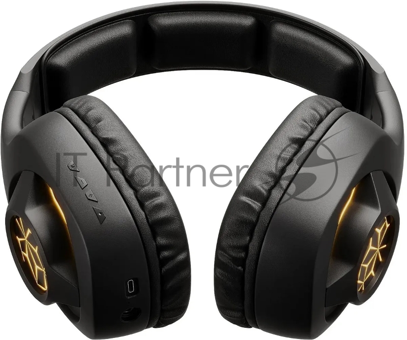 Наушники с микрофоном Оклик HS-L575G черный накладные BT оголовье (1895253)