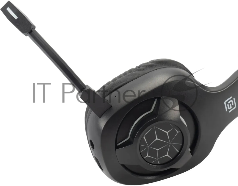 Наушники с микрофоном Оклик HS-L575G черный накладные BT оголовье (1895253)