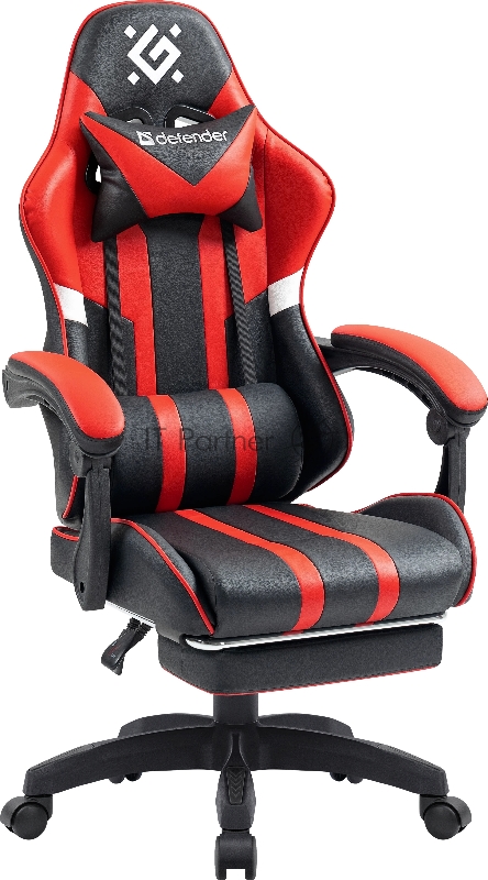 Игровое кресло Colran Чер/Красн,класс 4,PU,подножка