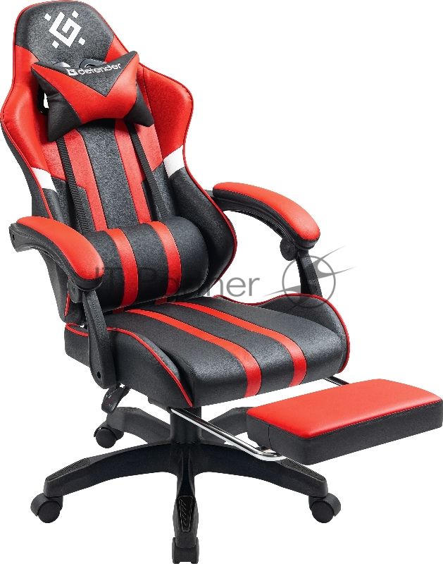 Игровое кресло Colran Чер/Красн,класс 4,PU,подножка