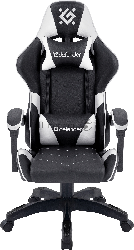 Игровое кресло Companion Черный/белый,класс 3,металл,PU