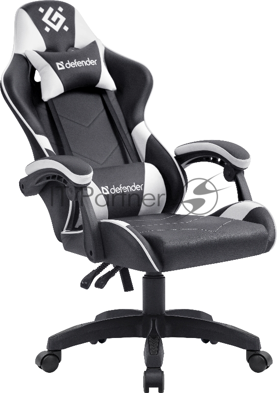 Игровое кресло Companion Черный/белый,класс 3,металл,PU