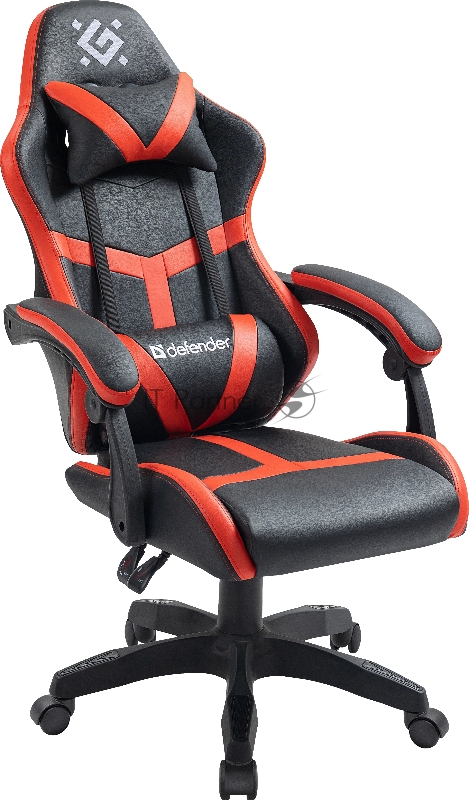 Игровое кресло Synergy Черный/Красный,класс 3,PU