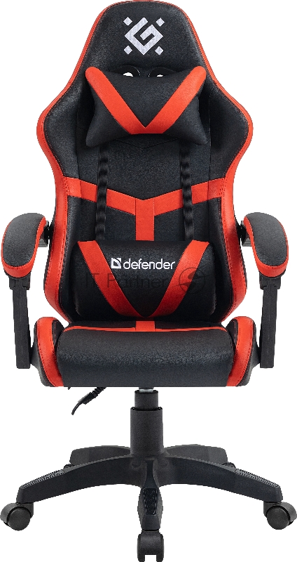 Игровое кресло Synergy Черный/Красный,класс 3,PU