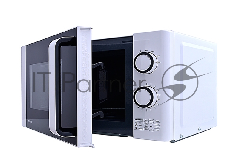 Микроволновая печь Centek CT-1585 (белая) 700W, 20л, 6 режимов, диаметр тарелки 245 мм , таймер, подсветка