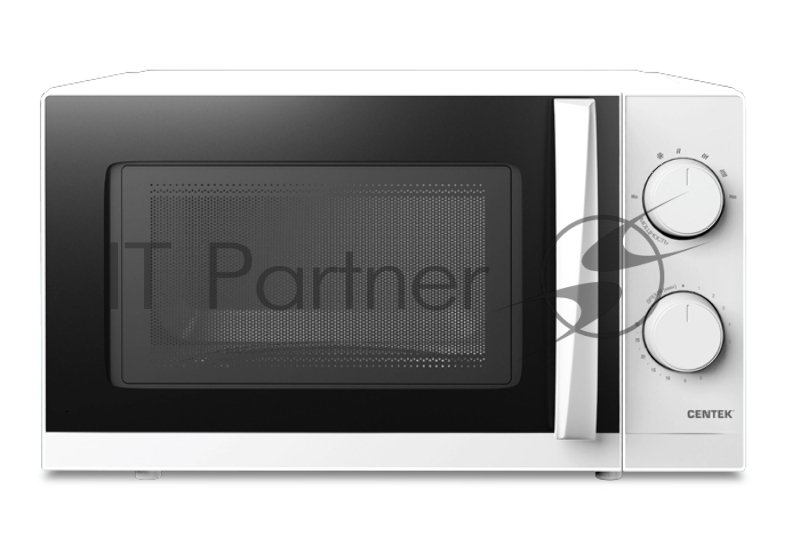 Микроволновая печь Centek CT-1571 (Белый) 700W <20л> открывание дверцы ручкой, премиальная упаковка, таймер 30 мин
