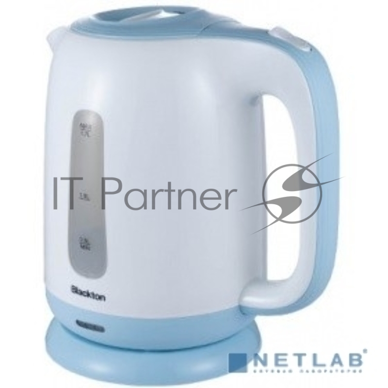 Чайник Blackton Bt KT1703P Белый-СинийМощность1850-2200 Вт, Максимальный объем 1.7л, Фильтр против накипи Съемный, Индикатор уровня воды, Индикатор включения, Отключение при закипании, Отключение при снятии, Отключение при отсутствии воды, Отсек для
