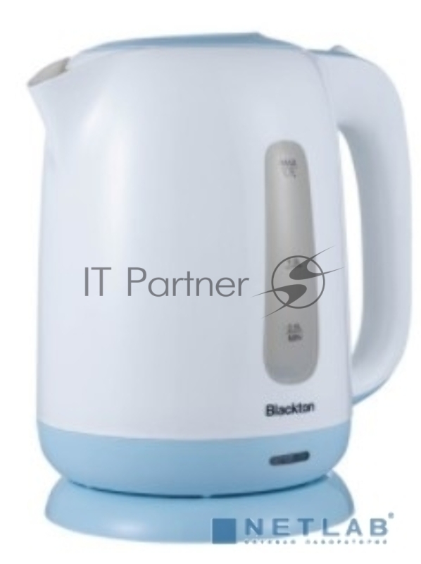 Чайник Blackton Bt KT1703P Белый-СинийМощность1850-2200 Вт, Максимальный объем 1.7л, Фильтр против накипи Съемный, Индикатор уровня воды, Индикатор включения, Отключение при закипании, Отключение при снятии, Отключение при отсутствии воды, Отсек для
