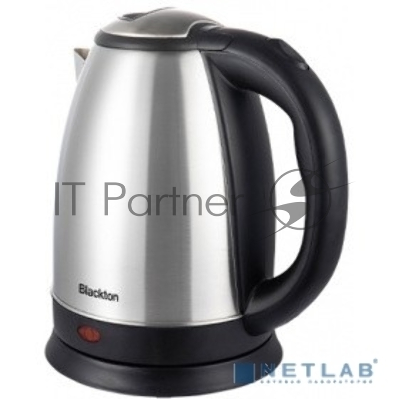 Чайник Blackton Bt KT1812S Сталь-ЧерныйМощность1500Вт, Максимальный объем 1.8л, Материал корпуса Нержавеющая сталь, Индикатор включения, Отключение при закипании, Отключение при снятии, Отключение при отсутствии воды, Отсек для хранения электрошнура,