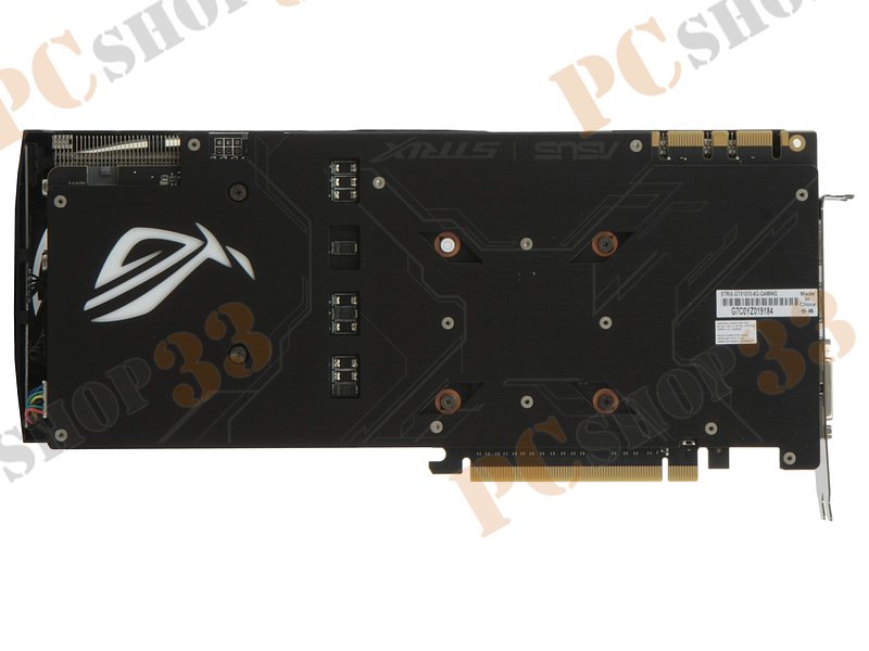 Видеокарта ASUS GeForce GTX 1070 8ГБ STRIX-GTX1070-8G-GAMING (GeForce GTX 1070, DDR5, DVI, 2xHDMI, 2xDP) (PCI-E)