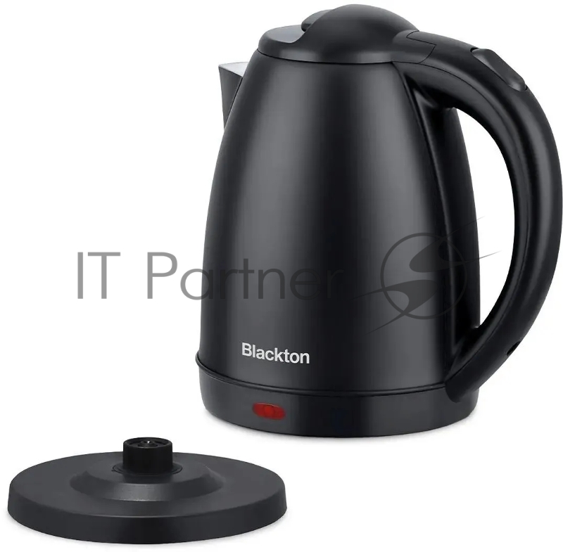 Чайник Blackton Bt KT1805S Black, Мощность 1500 Вт, Oбъем 1.7 л, Корпус из нержавеющей стали, Индикатор включения, Автоотключение при закипании/отсутствии воды, Дисковый нагревательный элемент, Отсек для хранения электрошнура в подставке, Вращающийся