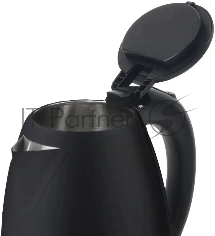 Чайник Blackton Bt KT1805S Black, Мощность 1500 Вт, Oбъем 1.7 л, Корпус из нержавеющей стали, Индикатор включения, Автоотключение при закипании/отсутствии воды, Дисковый нагревательный элемент, Отсек для хранения электрошнура в подставке, Вращающийся