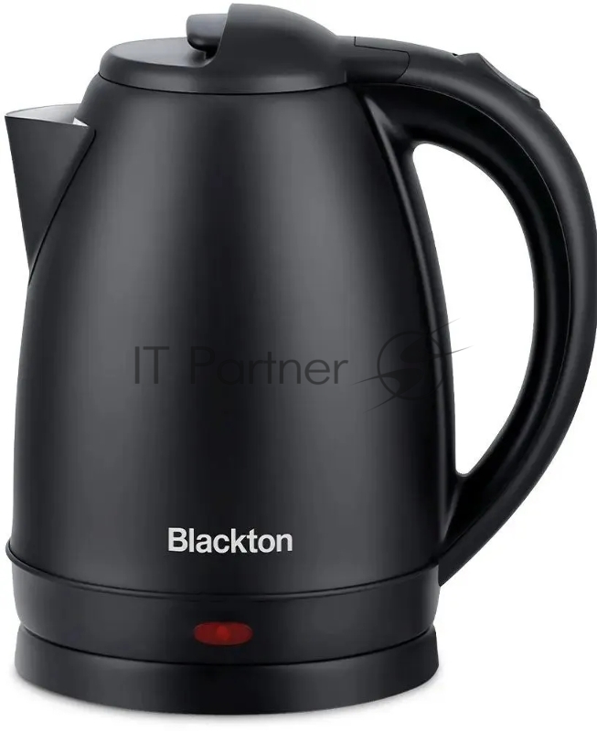 Чайник Blackton Bt KT1805S Black, Мощность 1500 Вт, Oбъем 1.7 л, Корпус из нержавеющей стали, Индикатор включения, Автоотключение при закипании/отсутствии воды, Дисковый нагревательный элемент, Отсек для хранения электрошнура в подставке, Вращающийся
