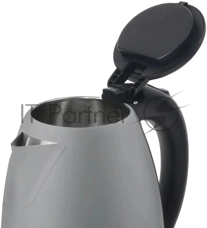 Чайник Blackton Bt KT1805S Gray. Мощность 1500 Вт, Oбъем 1.7 л, Корпус из нержавеющей стали, Индикатор включения, Автоотключение при закипании/отсутствии воды, Дисковый нагревательный элемент, Отсек для хранения электрошнура в подставке, Вращающийся