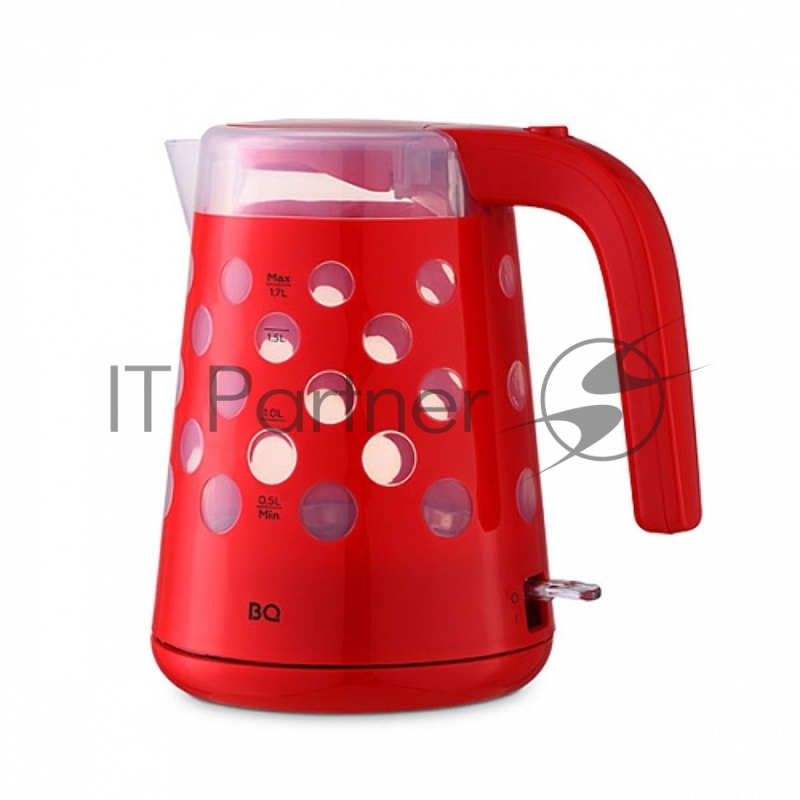 Чайник BQ KT1713P Red. Мощность:2200 Вт/Объем 1,7л/ LED подсветка/ Шкала уровня воды/ Вращающейся корпус на 360 градусов/ Отсек для хранения электрошнура в подставке/ Длина шнура: 0,7м/Напряжение:220-240, 50-60 Гц/ Совершенство деталей, яркое цветово