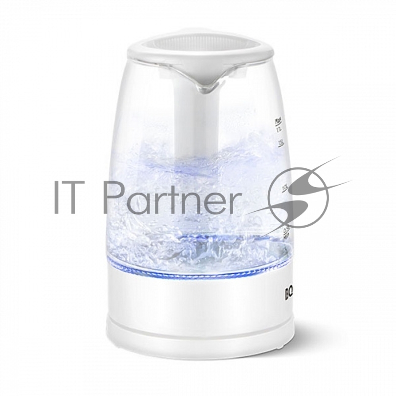 Чайник электрический BQ KT1839G White. Мощность: 2200 Вт, объем: 1.7 л