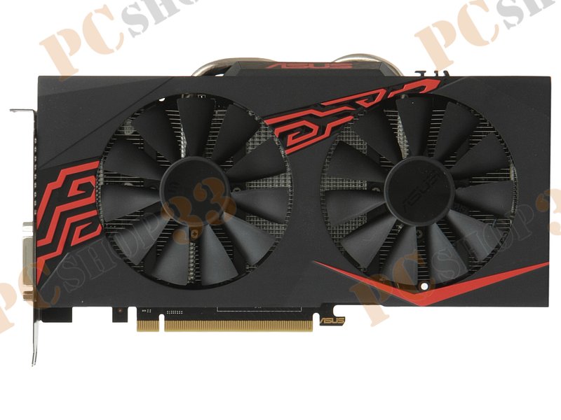 Видеокарта ASUS GeForce GTX 1070 8ГБ EX-GTX1070-O8G (GeForce GTX 1070, DDR5, DVI, 2xHDMI, 2xDP) (PCI-E)