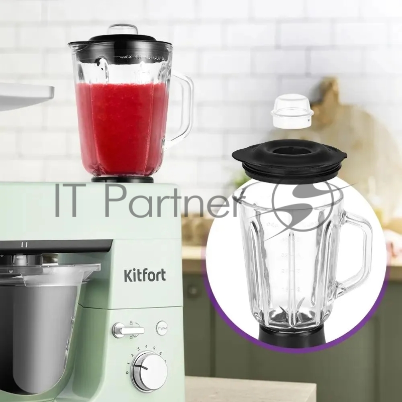 Миксер планетарный Kitfort КТ-3419-2 1200Вт мятный