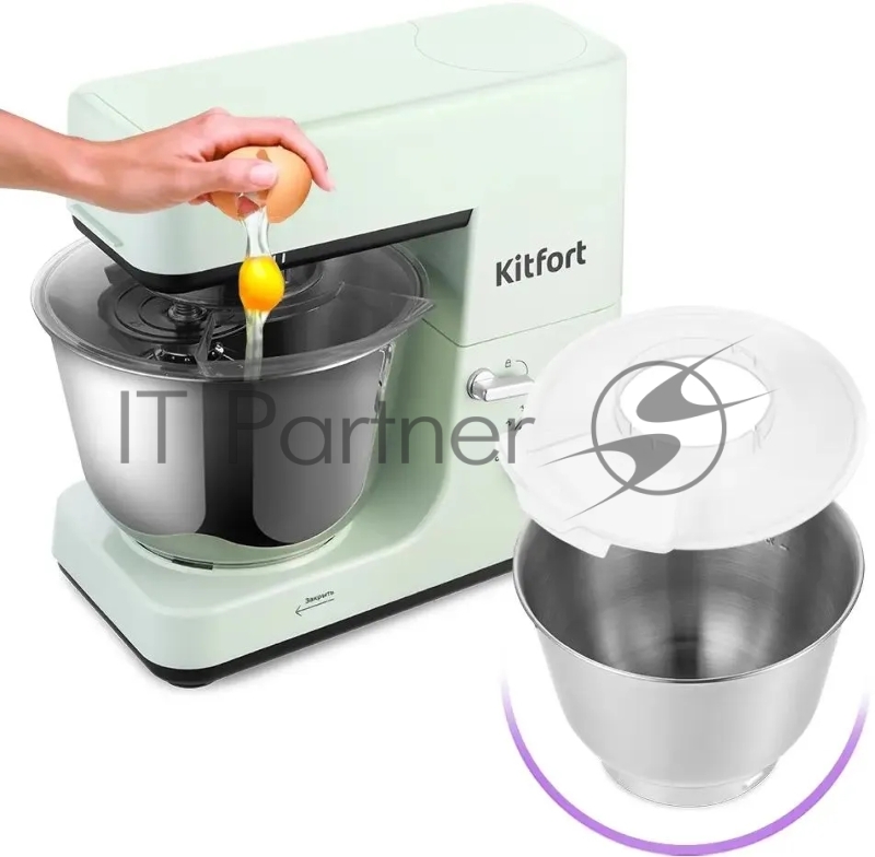 Миксер планетарный Kitfort КТ-3419-2 1200Вт мятный
