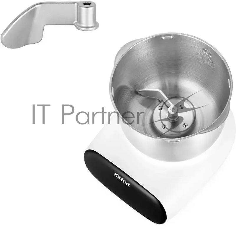 Миксер планетарный Kitfort КТ-3427 120Вт белый/черный