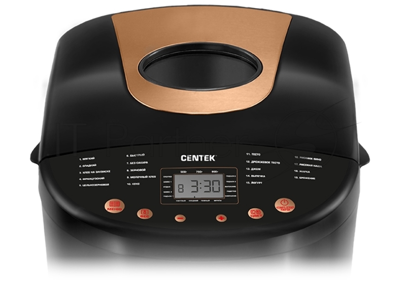 Хлебопечь Centek CT-1406 Black
