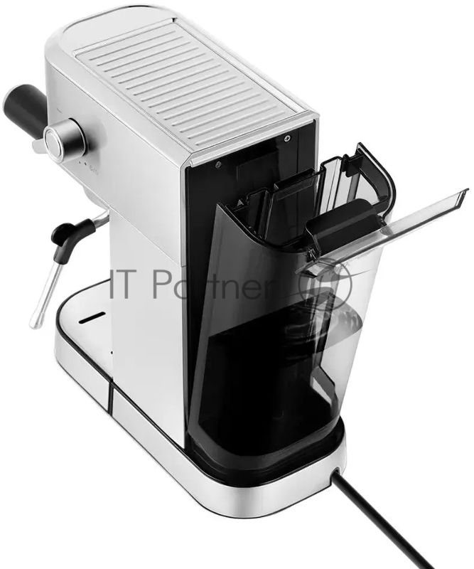 Кофеварка рожковая Kitfort КТ-7294 1350Вт серебристый