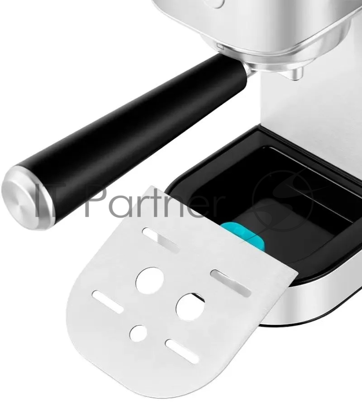 Кофеварка рожковая Kitfort КТ-7294 1350Вт серебристый