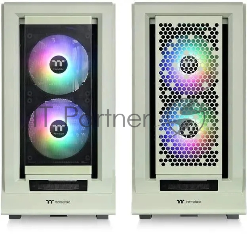 Корпус Thermaltake Ceres 350 MX зеленый без БП E-ATX 2x140mm 2xUSB3.0 audio bott PSU