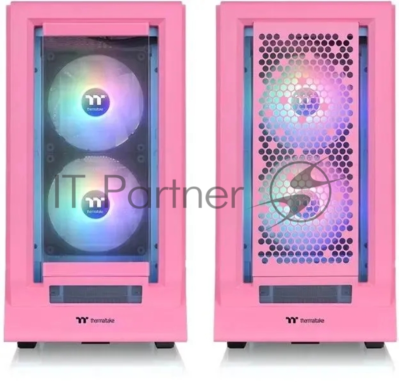 Корпус Thermaltake Ceres 350 MX розовый без БП E-ATX 2x140mm 2xUSB3.0 audio bott PSU