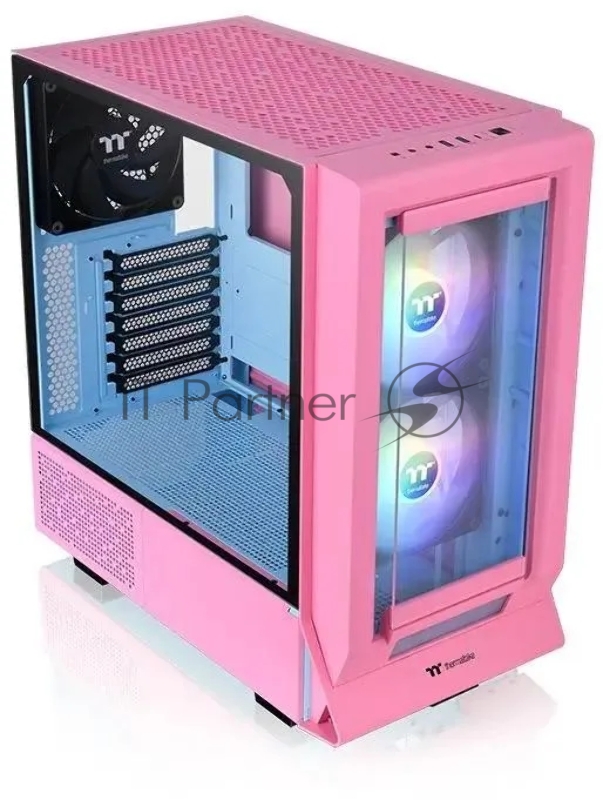 Корпус Thermaltake Ceres 350 MX розовый без БП E-ATX 2x140mm 2xUSB3.0 audio bott PSU