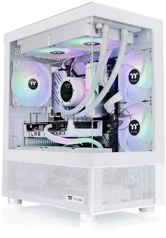 Корпус Thermaltake View 170 TG ARGB белый без БП mATX 4x120mm 2x140mm 1x200mm 2xUSB3.0 audio bott PSU