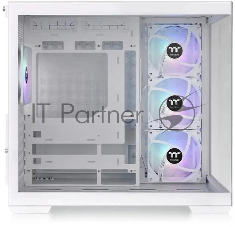 Корпус Thermaltake View 380 TG ARGB белый без БП ATX 6x120mm 2x140mm 1x200mm 2xUSB3.0 audio bott PSU