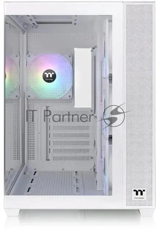 Корпус Thermaltake View 380 TG ARGB белый без БП ATX 6x120mm 2x140mm 1x200mm 2xUSB3.0 audio bott PSU