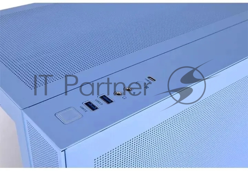 Корпус Thermaltake View 380 TG ARGB синий без БП ATX 6x120mm 2x140mm 1x200mm 2xUSB3.0 audio bott PSU