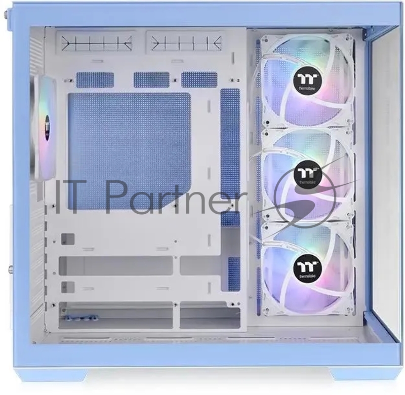 Корпус Thermaltake View 380 TG ARGB синий без БП ATX 6x120mm 2x140mm 1x200mm 2xUSB3.0 audio bott PSU