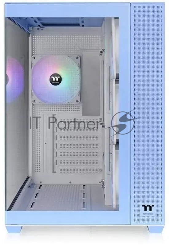 Корпус Thermaltake View 380 TG ARGB синий без БП ATX 6x120mm 2x140mm 1x200mm 2xUSB3.0 audio bott PSU