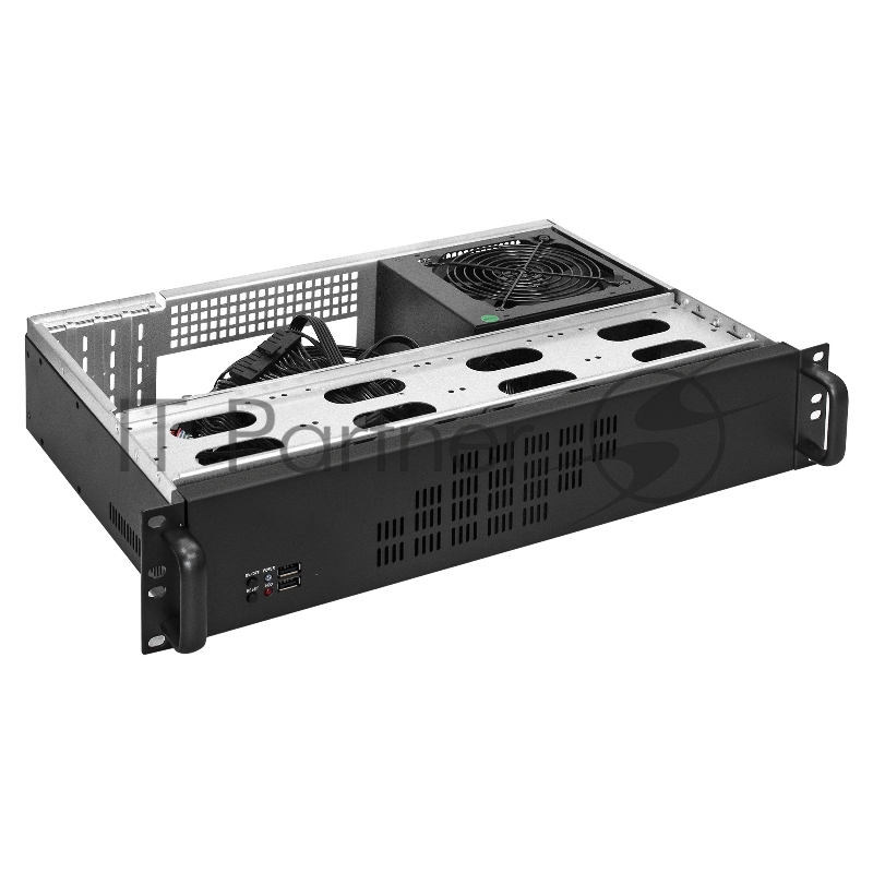 Серверный корпус ExeGate Pro 2U300-04 (RM 19, высота 2U, глубина 300, БП 600PPH-SE, USB)