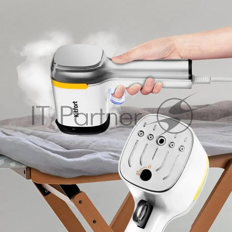 Отпариватель ручной Kitfort КТ-9172 1100Вт белый