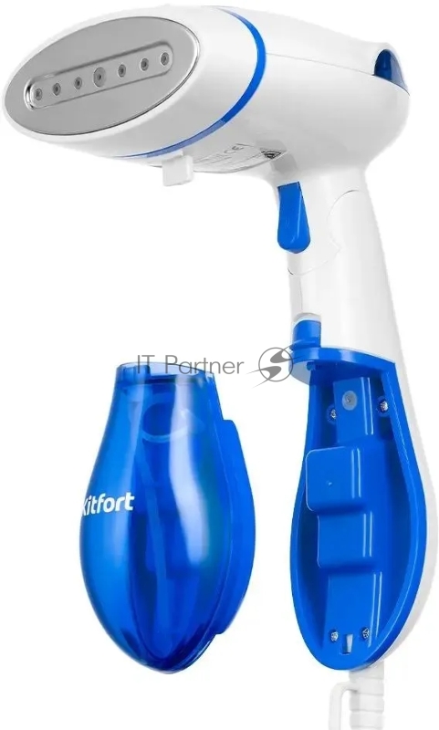 Отпариватель ручной Kitfort КТ-9191-3 1300Вт белый/синий