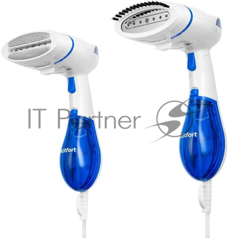 Отпариватель ручной Kitfort КТ-9191-3 1300Вт белый/синий