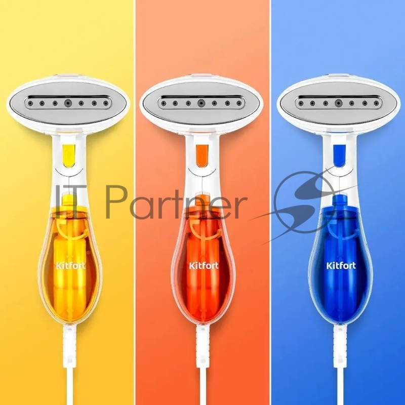 Отпариватель ручной Kitfort КТ-9191-3 1300Вт белый/синий