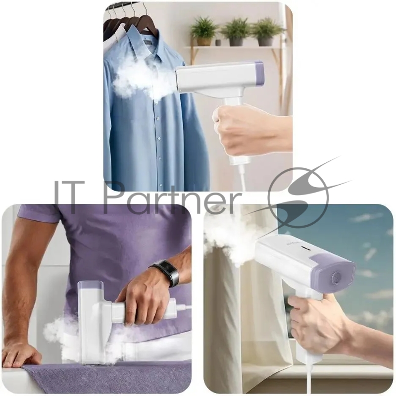 Отпариватель ручной Kitfort КТ-9237 1200Вт белый