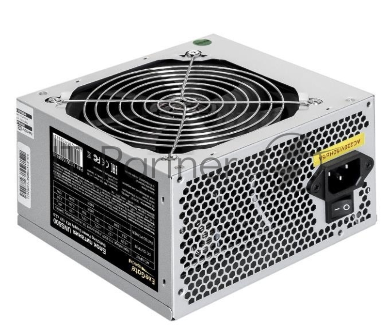 Блок питания ExeGate Special ES282068RUS 550W UNS550, ATX, 12cm fan, 24p+4p, 6/8p PCI-E, 3*SATA, 2*IDE, FDD