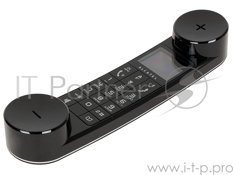 Телефон DECT ALCATEL ORIGIN BLACK АОН, Caller ID 20, 10 мелодий, Спикерфон