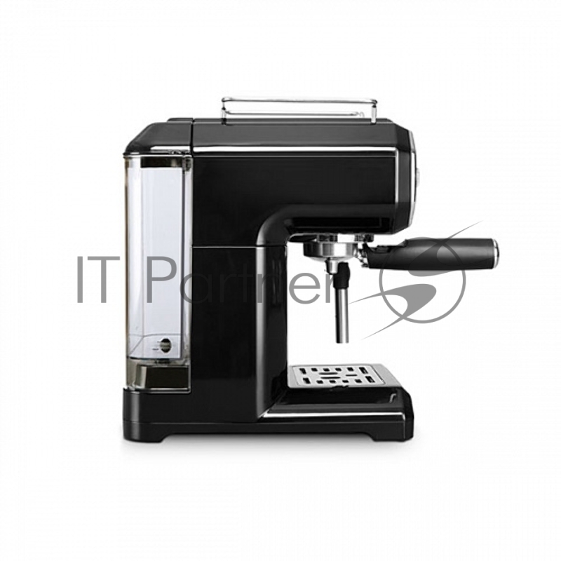 Кофеварка эспрессо BQ CM1722 Black, Мощность 850 Вт, Давление 15 бар, Объем 1.75 л, Итальянская помпа Ulka , Точный контроль температуры, Встроенный капучинатор, Платформа для хранения и подогрева чашек, Одновременное приготовление двух чашек кофе, Э