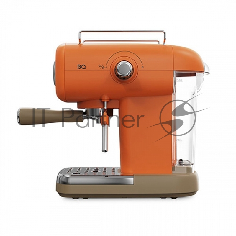 Кофеварка эспрессо BQ CM2003 Orange, Мощность 1100 Вт, Давление 20 бар, Объем 0.6 л, Предварительное смачивание. Для более полной передачи кофейного вкуса и аромата, Встроенный капучинатор. Мощный поток пара с температурой 130 С позволяет взбить шелк