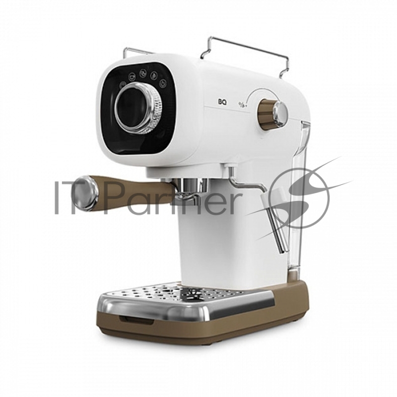 Кофеварка эспрессо BQ CM2003 White, Мощность 1100 Вт, Давление 20 бар, Объем 0.6 л, Предварительное смачивание. Для более полной передачи кофейного вкуса и аромата, Встроенный капучинатор. Мощный поток пара с температурой 130 С позволяет взбить шелко