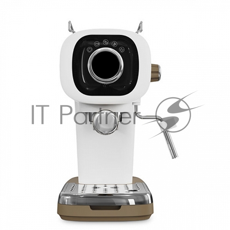 Кофеварка эспрессо BQ CM2003 White, Мощность 1100 Вт, Давление 20 бар, Объем 0.6 л, Предварительное смачивание. Для более полной передачи кофейного вкуса и аромата, Встроенный капучинатор. Мощный поток пара с температурой 130 С позволяет взбить шелко